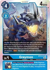 Greymon [BT10-019] Digimon [Xros Encounter] Foil Near Mint