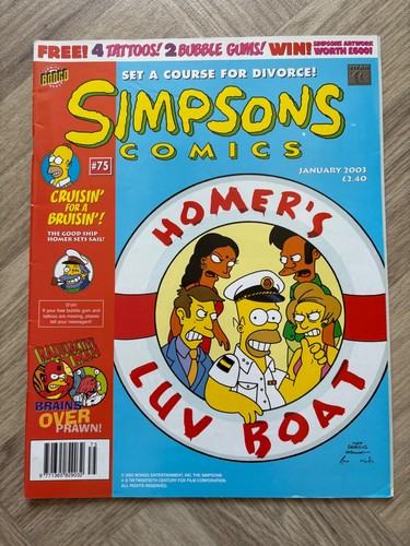 The simpsons comics issue - the, uk