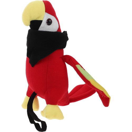 Plush stuffed pirate parrot - stuffed,