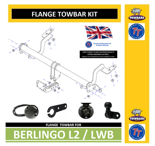 Flange towbar for citroen - towbar,