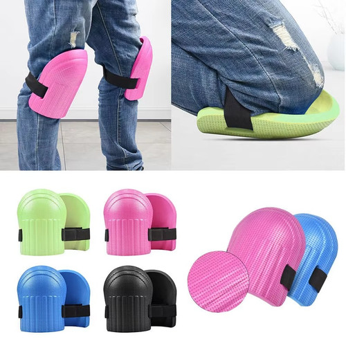 Gel knee pads tile - pads, mud