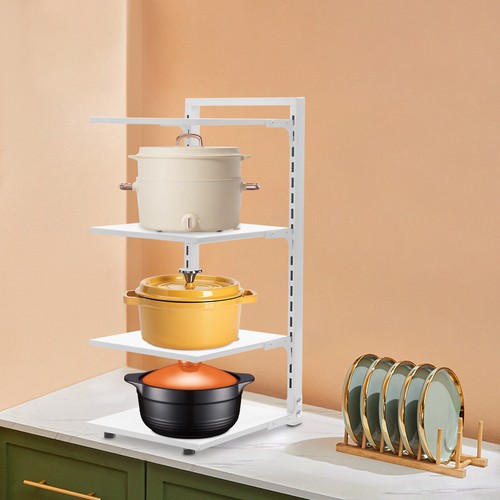 Freestanding pot and pans - and,