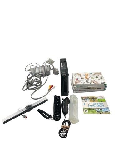 Nintendo wii bundle black - wii,