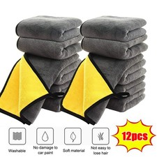 12 Pack Microfibre Car Towels