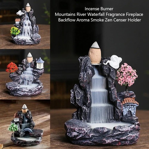 Resin mountain waterfall - resin,
