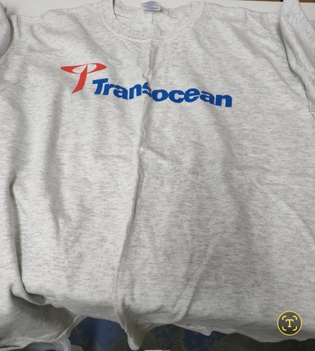 Transocean oil rig tshirt - transocean,