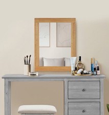 Wall Mirror, Wooden Hanging