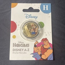 Disney A-Z Collection Alphabet Letter H is for Hercules  - NEW Coin