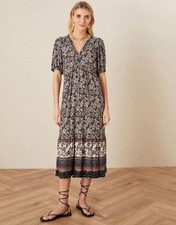 MONSOON Dress Medium Heritage