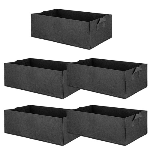 Large plant grow bags black - grow,