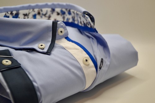 Men light blue short - light,