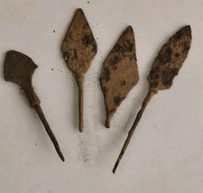 LOT OF 4 ANCIENT ROMAN IRON