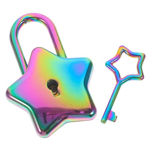 Decorative padlock small key - padlock,