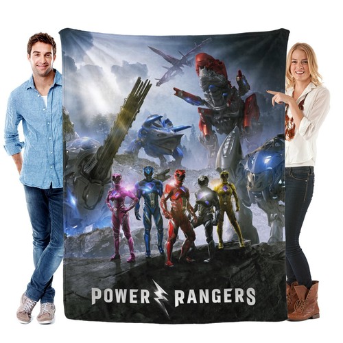 Power rangers blanket soft - power,