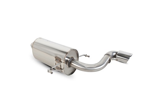 Scorpion rear silencer - rear, (evo)