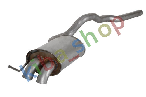 Exhaust system rear - exhaust,