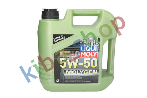 Engine oil molygen 5w50 api - molygen, 4l