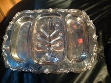 Towle compartmentalized silver