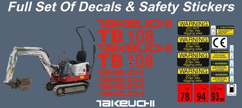 Takeuchi tb108 mini micro - mini,