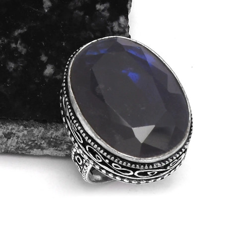 Tanzanite ethnic handmade - tanzanite,
