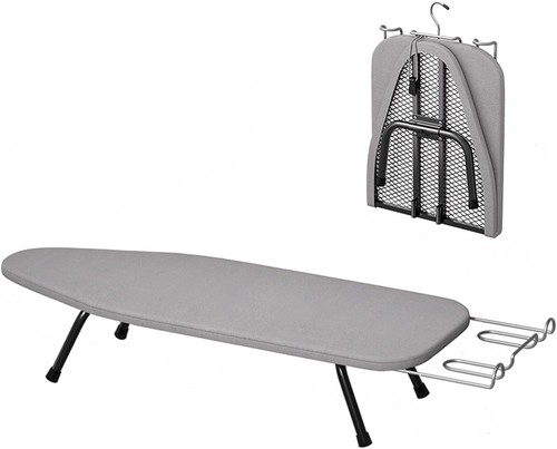 Foldable ironing board steel - board,