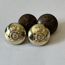 Mixed Lot Buttons - Royal Artillery (RA) QC 1953-2022 - Small
