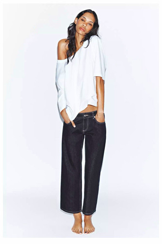 Zara wide leg low rise - wide,