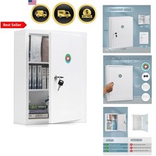 Wall Mount Locking Medicine