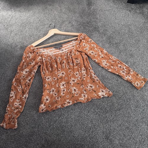 Primark bardot blouse - bardot, orange