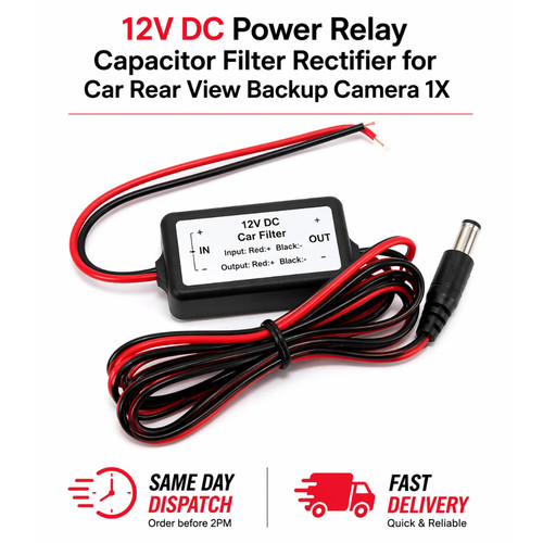 12v power relay capacitor - 12v,