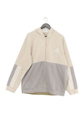 Adidas Men's Hoodie XL Cream