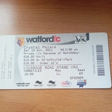Ticket 2011 2012 - 2011/2012, 15/10/2011