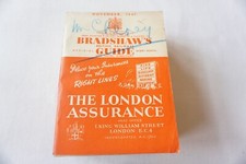 Nov 1947 Original Bradshaws Railway Guide Timetable Handbook  