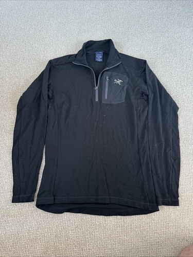 Arc teryx quarter zip black - quarter,