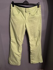 Roxy Technical Snow Ski Pants Trousers Dry Flight 10K Women Size XL Neon RRP£160