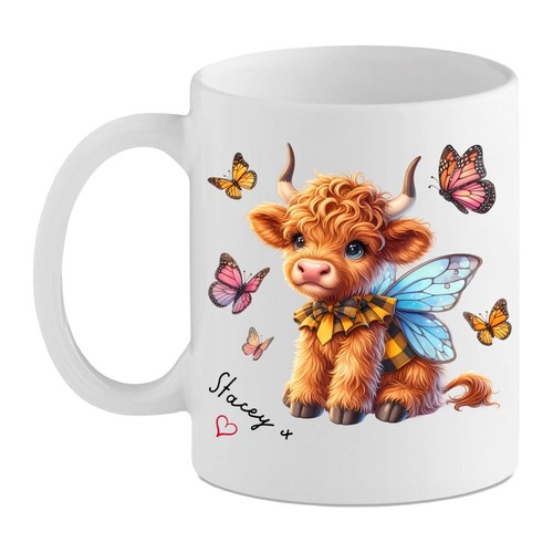 Cute personalised highland cow - cute,