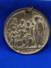 Oving School Attendance Medal – “Never Absent Never Late” – 1907