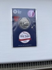 2019 Alphabet 10p Letter T