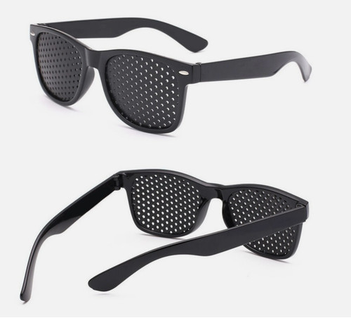2pcs pinhole glasses eyes - pinhole,