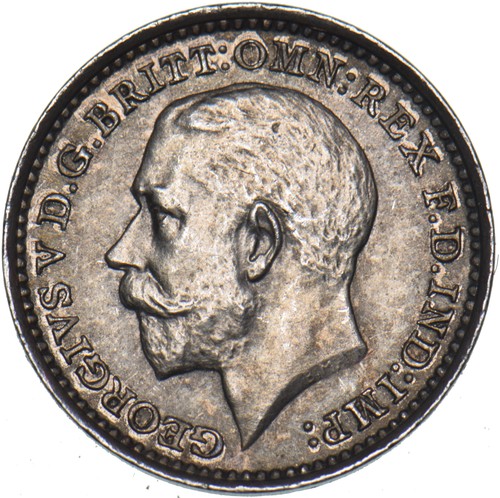 1911 maundy twopence george - -,
