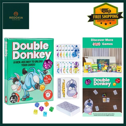 Exciting double donkey family - exciting,