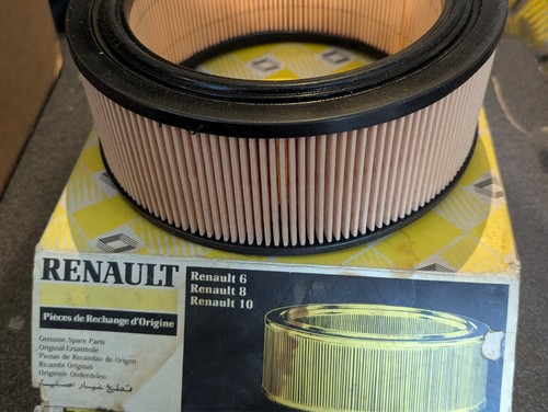 Renault air filter - 4.8,10,