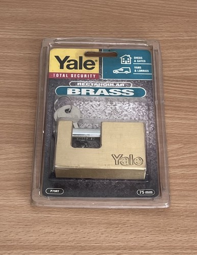 Yale solid brass - brass, heavy