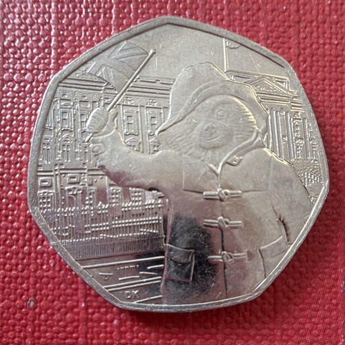 2018 50p coin paddington - coin,