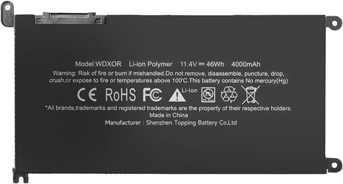 Wdx0r wdxor battery for dell - for,