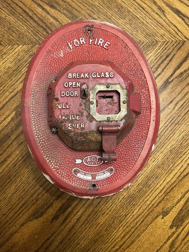 Vintage adt fire alarm watch - adt,
