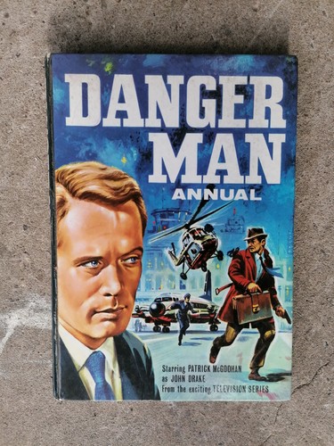 Vintage danger man annual - vintage,