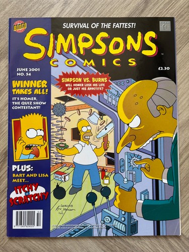 The simpsons comics issue - the,