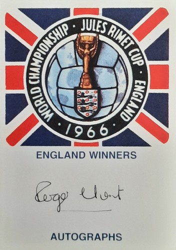 Roger hunt england signed 1966 - roger,