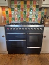 Britannia Range Cooker in black and silver. Used but in good condition. 